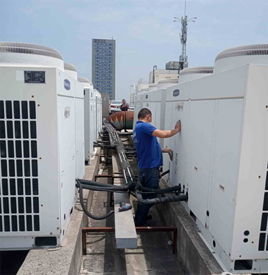 济宁市中央空调制热和不制冷系统维修方法